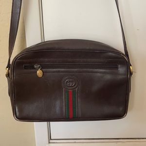 Vintage Gucci shoulder bag (brown)